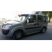 Козырек на лобовое стекло (черный глянец, 5мм) для Fiat Doblo I 2001-2005 гг