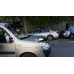 Козырек на лобовое стекло (черный глянец, 5мм) для Fiat Doblo I 2001-2005 гг