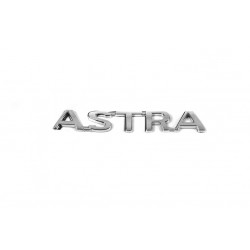 Напис Astra (124мм на 18мм) для Opel Astra G classic 1998-2012 рр