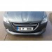 Накладка на передний бампер (2012-2017, под покраску) для Peugeot 301