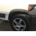 Накладки на арки (4 шт, черные) Металлические для Citroen Jumper 2007-2025 гг