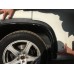 Накладки на арки (4 шт, черные) Металлические для Citroen Jumper 2007-2025 гг