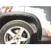 Накладки на арки (4 шт, черные) Металлические для Citroen Jumper 2007-2025 гг