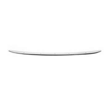 Накладки на передний бампер (1 шт, нерж) для Ford Connect 2014-2021 гг