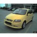 Накладка на передний бампер (под покраску) для Chevrolet Aveo T200 2002-2008 гг