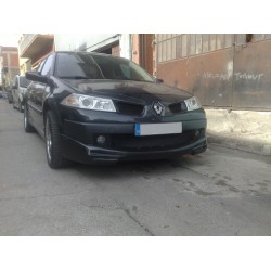 Передняя накладка на бампер (под покраску) для Renault Megane II 2004-2009 гг