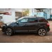 Ветровики с хромом (4 шт, Niken) для Nissan Qashqai 2007-2010 гг