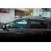 Ветровики с хромом (4 шт, Niken) для Nissan Qashqai 2007-2010 гг