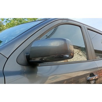 Накладки на дзеркала (2 шт, нерж) для Hyundai Santa Fe 2 2006-2012 рр Накладки на дзеркала (2 шт, нерж) для Hyundai Santa Fe 2 2006-2012 рр