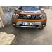 Накладки на противотуманки (2 шт, нерж) Carmos - Турецкая сталь для Renault Duster 2018-2024 гг Накладки на противотуманки (2 шт, нерж) Carmos - Турецкая сталь для Renault Duster 2018-2024 гг