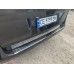 Накладка на задний бампер OmsaLine Черный Хром (нерж) для Mercedes Vito/V-class W447 2014- гг