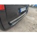 Накладка на задний бампер OmsaLine Черный Хром (нерж) для Mercedes Vito/V-class W447 2014- гг