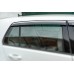 Ветровики с хромом HB (4 шт, Niken) для Volkswagen Golf 7/E-Golf