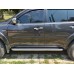 Бокові пороги Maydos V2 (2 шт., алюміній -2025 нерж) для Mitsubishi L200 2006-2015 рр
