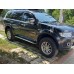 Бокові пороги Maydos V2 (2 шт., алюміній -2025 нерж) для Mitsubishi L200 2006-2015 рр