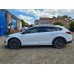Накладки на арки (8 шт, черные) HB - металл для Renault Megane III 2009-2016 гг
