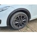 Накладки на арки (8 шт, черные) HB - металл для Renault Megane III 2009-2016 гг