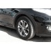 Накладки на арки (8 шт, черные) HB - металл для Renault Megane III 2009-2016 гг
