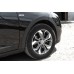 Накладки на арки (8 шт, черные) HB - металл для Renault Megane III 2009-2016 гг