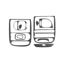 Накладки на панель Карбон для Hyundai H200, H1, Starex 1998-2007 гг