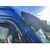 Козырек на лобовое стекло (черный глянец, 5мм) для Mercedes Sprinter W901/902/903/904/905 1995-2006 гг