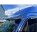 Козырек на лобовое стекло (черный глянец, 5мм) для Mercedes Sprinter W901/902/903/904/905 1995-2006 гг