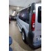 Бокові пороги X5-тип (2 шт, алюм.) Коротка база для Nissan Primastar 2002-2014 рр