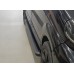 Бокові пороги Allmond Black (2 шт., алюміній) Довга база для Nissan NV300/Primastar 2016-рр