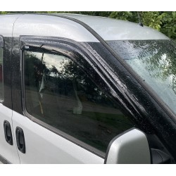 Ветровики (2 шт, Niken) 2010-2015, 2 штуки для Fiat Doblo II