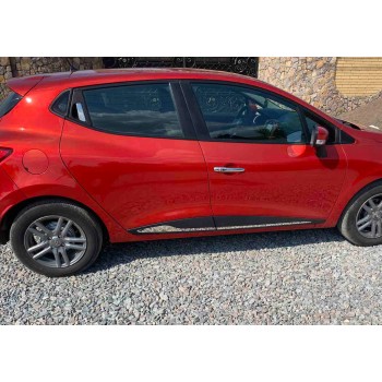 Накладки на дверні ручки HB (4шт, нерж) Carmos - Турецька сталь для Renault Clio IV 2012-2019 рр Накладки на дверні ручки HB (4шт, нерж) Carmos - Турецька сталь для Renault Clio IV 2012-2019 рр