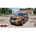 Кенгурятник без надписи WT003 (нерж.) для Renault Duster 2018-2024 гг