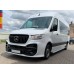 Боковые пороги Maya V2 (2 шт., алюминий) Средняя база – задний привод для Mercedes Sprinter W907/W910 2018- гг