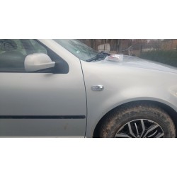 Решітка на повторювач Овал (2 шт, ABS) для Volkswagen Golf 4
