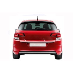 Накладка на кромку багажника (нерж.) Кромка багажника (нерж.) для Citroen C-4 2010-2018 гг