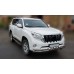 Передняя защита F3-31 (нерж) для Toyota Land Cruiser Prado 150