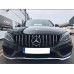 Передняя решетка GT 2018-2025, с камерой для Mercedes C-сlass W205