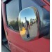 Накладки на зеркала (2 шт, нерж.) для Ford Transit 1991-2000 гг