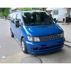 Нижняя накладка на бампер Brabos Style (под покраску) для Mercedes Vito W638 1996-2003 гг