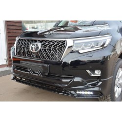 Решетка 2017-2025 (TRD) Только решетка (без хром ресничек) для Toyota Land Cruiser Prado 150