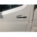 Накладки на ручки (нерж) 5 шт, OmsaLine - Итальянская нержавейка для Mercedes Sprinter W907/W910 2018- гг