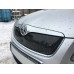 Зимова накладка на решітку (2007-2010, верхня) Глянцева для Skoda Fabia рр