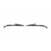 Смужки на дзеркала 2012-2021 (2 шт, хром) для Toyota Land Cruiser 200
