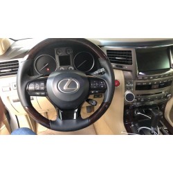 Руль в сборе (под дерево) для Lexus LX570 / 450d