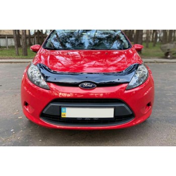 Дефлектор капота 2008-2013 (EuroCap) для Ford Fiesta