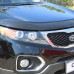 Дефлектор капота 2009-2012 (EuroCap) для Kia Sorento II XM