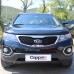 Дефлектор капота 2009-2012 (EuroCap) для Kia Sorento II XM