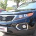 Дефлектор капота 2009-2012 (EuroCap) для Kia Sorento II XM
