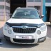 Дефлектор капота 2009-2013 (EuroCap) для Skoda Yeti