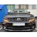 Дефлектор капота (EuroCap) для Volkswagen Tiguan 2016-2023 рр