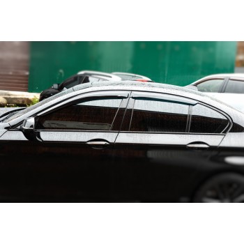 Ветровики SD (4 шт, HIC) для BMW 5 серия F-10/11/07 2010-2016 гг